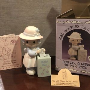 Precious moments! You will always be my choice!